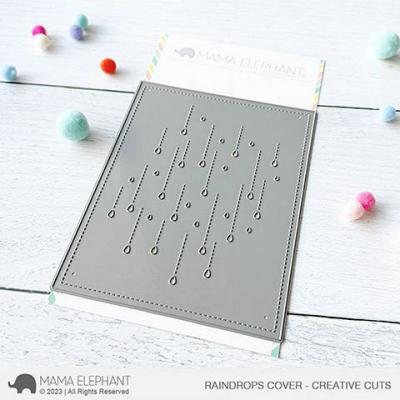 Mama Elephant Creative Cuts - Raindrops Cover